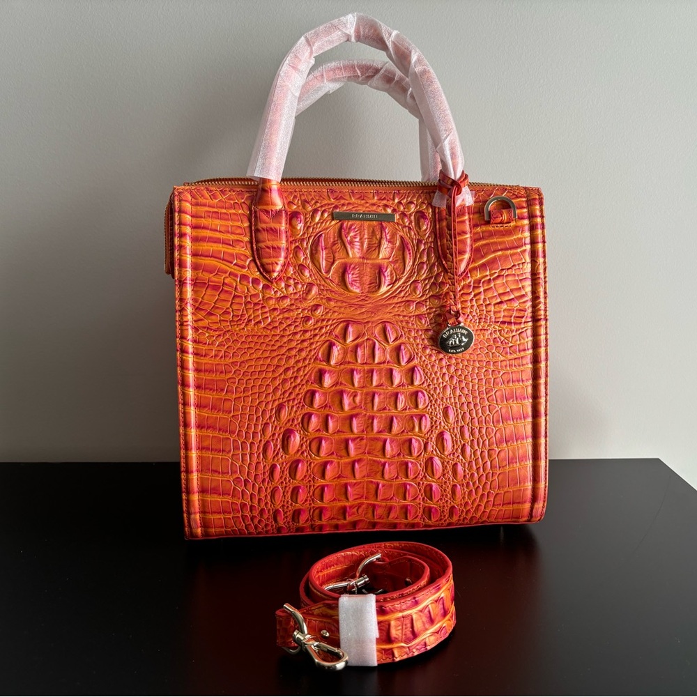 Brahmin Caroline Dusty Orange Melbourne